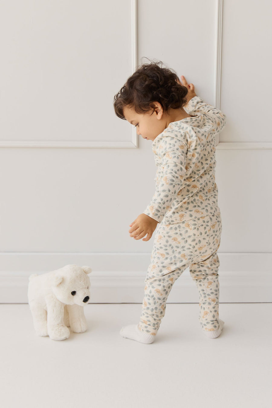 Organic Cotton Avis Long Sleeve Pyjama Set - Freddie Fox Childrens Pyjama from Jamie Kay Australia