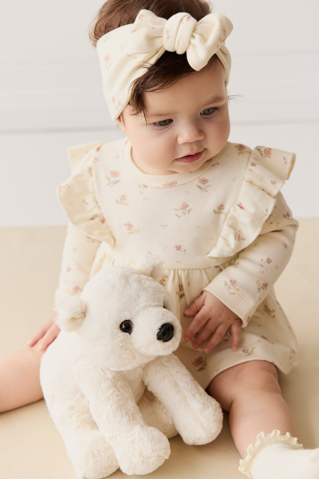 Snuggle Bunnies - Parker The Polar Bear Childrens Toy from Jamie Kay Australia