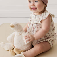 Snuggle Bunnies - Plush Rose The Duck Childrens Toy from Jamie Kay Australia