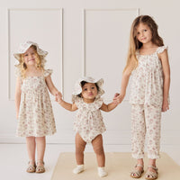 Organic Cotton Elodie Dress - Selena Blush Childrens Dress from Jamie Kay Australia