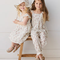 Organic Cotton Elodie Dress - Selena Blush Childrens Dress from Jamie Kay Australia