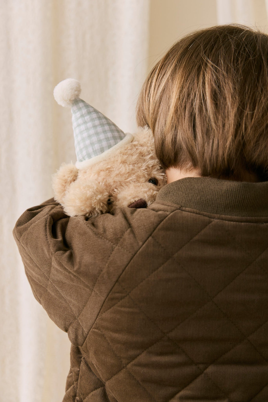 Snuggle Bunnies - Birthday Arthur - Gingham Childrens Toys from Jamie Kay Australia