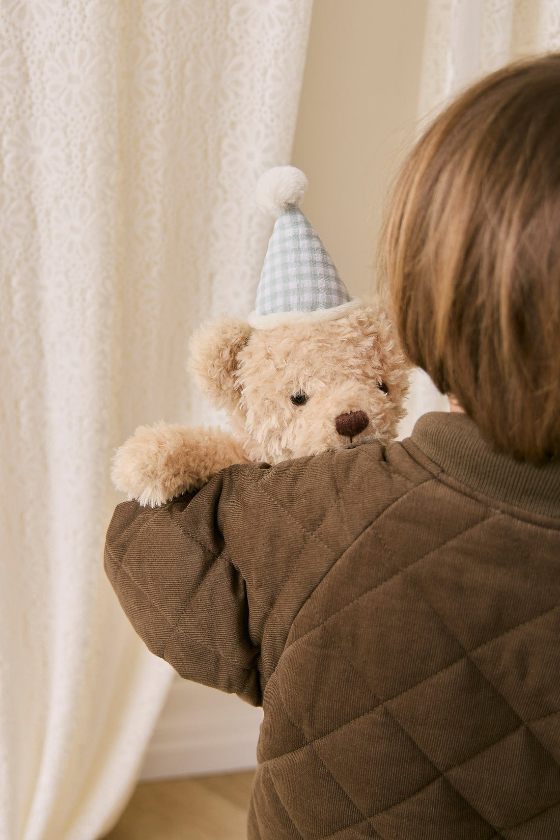 Snuggle Bunnies - Birthday Arthur - Gingham Childrens Toys from Jamie Kay Australia