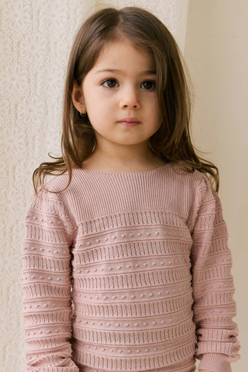 Myla Top - Shell Pink Childrens Top from Jamie Kay Australia