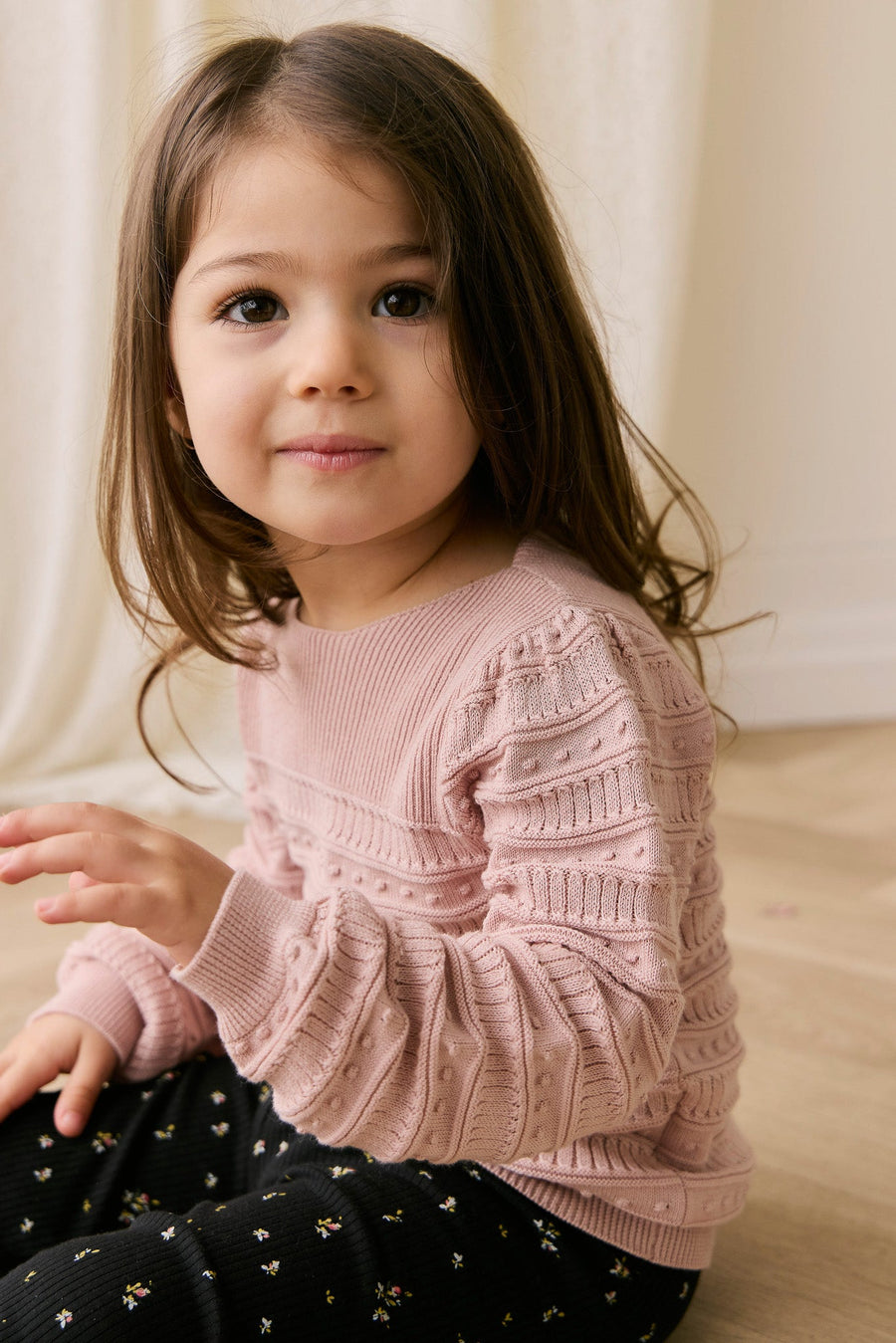 Myla Top - Shell Pink Childrens Top from Jamie Kay Australia