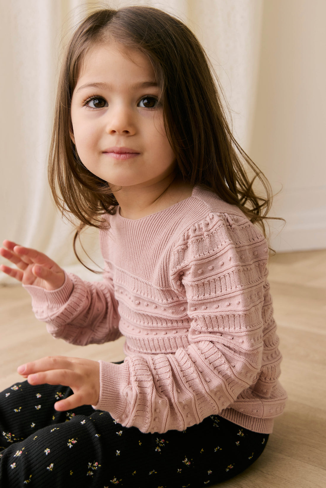 Myla Top - Shell Pink Childrens Top from Jamie Kay Australia