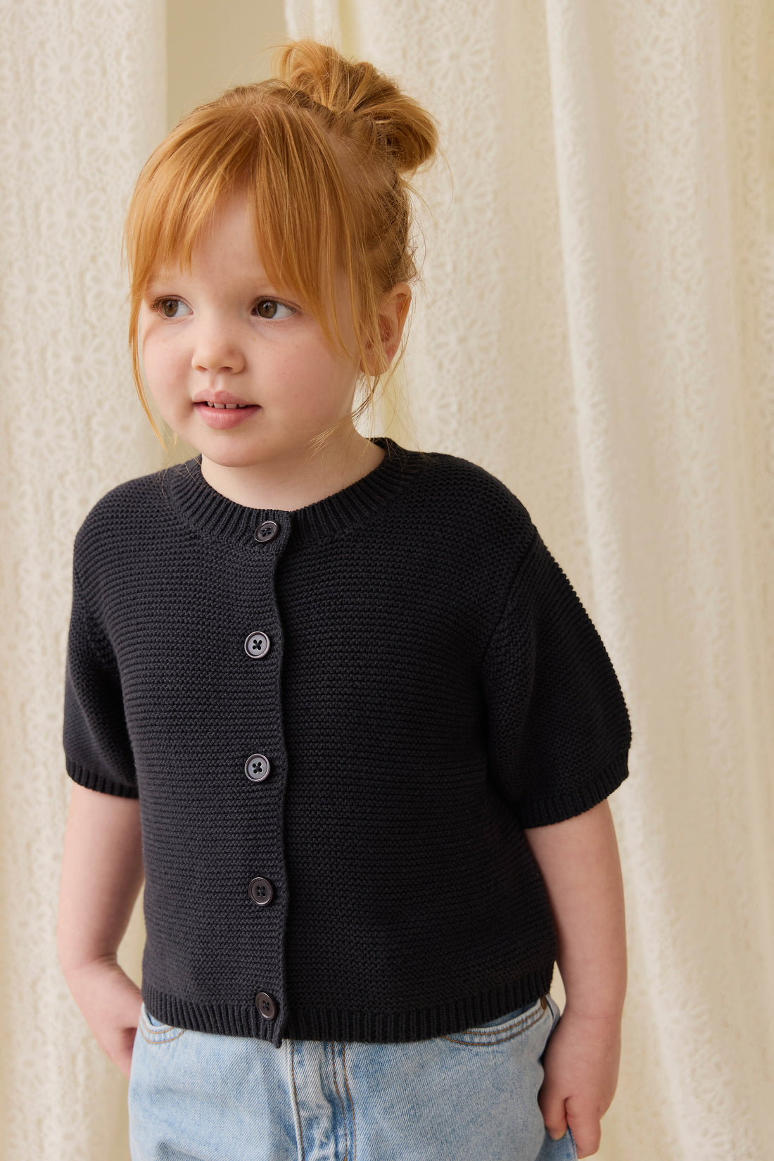Fayette Top - Ebony Childrens Top from Jamie Kay Australia