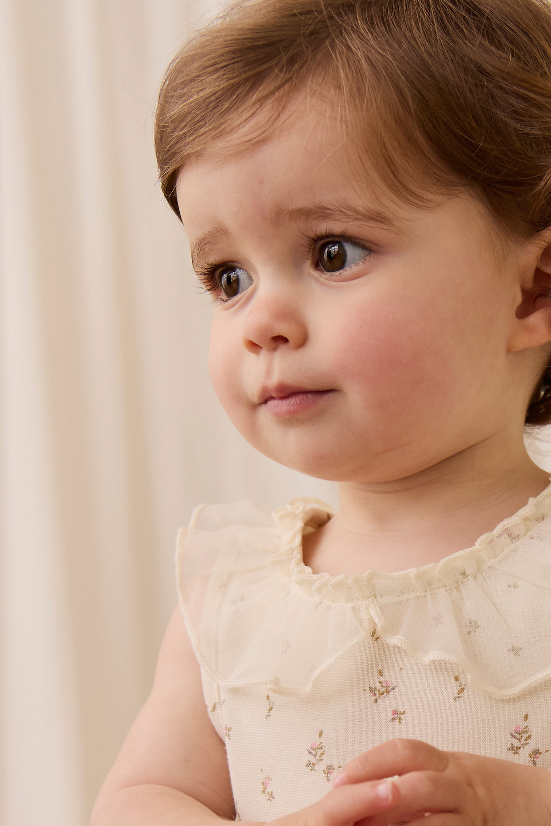 Jolie Playsuit - Dina Antique Childrens Playsuit from Jamie Kay Australia