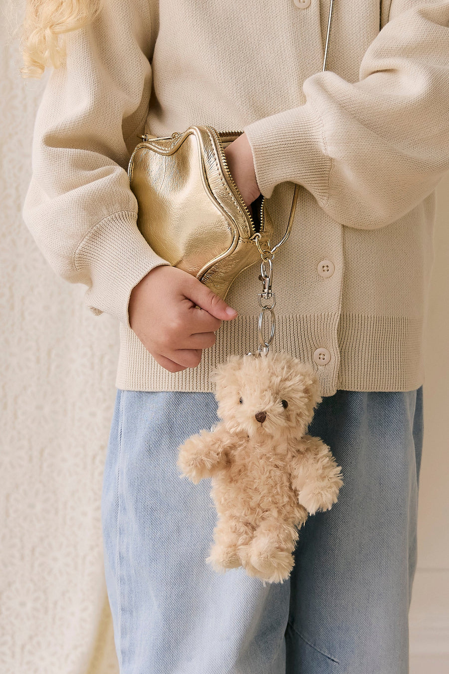 Snuggle Bunnies - Arthur Keyring-Arthur the Bear Childrens Toy from Jamie Kay Australia