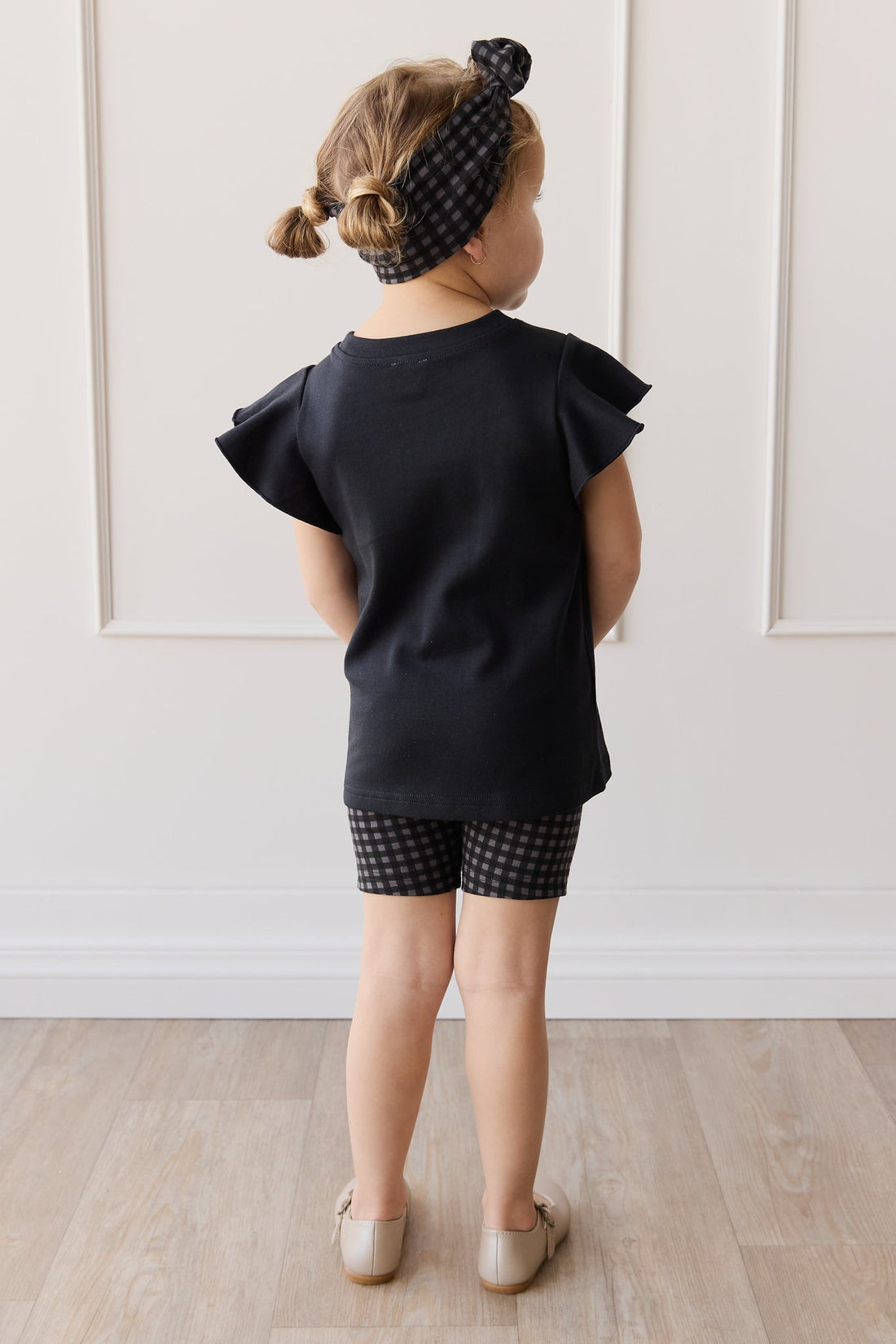 Pima Cotton Ruby Top - Black Bean Childrens Top from Jamie Kay Australia