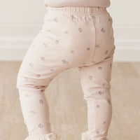 Organic Cotton Everyday Legging - Meredith Violet Childrens Legging from Jamie Kay Australia