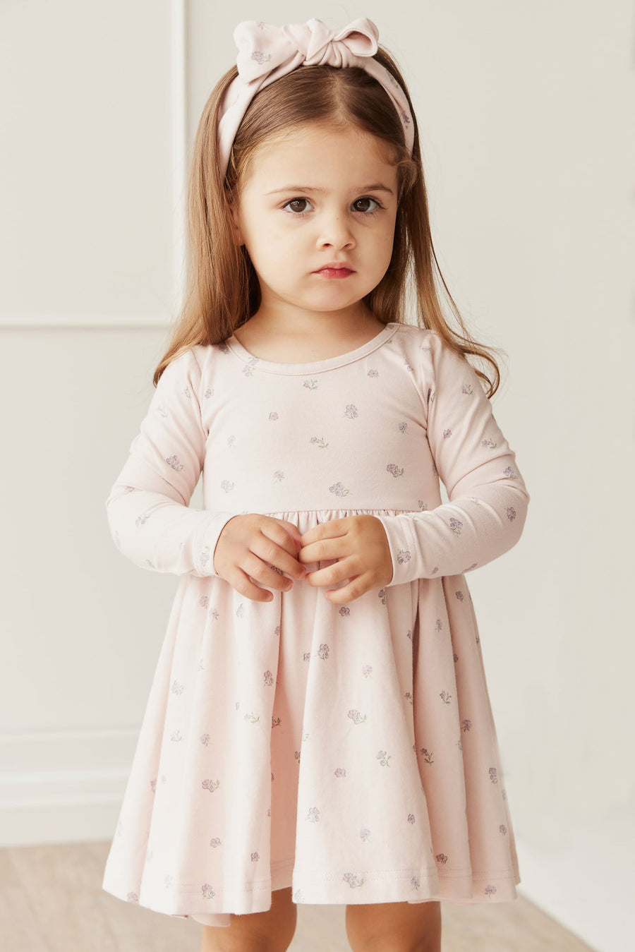 Organic Cotton Tallulah Dress - Meredith Violet Childrens Dress from Jamie Kay Australia