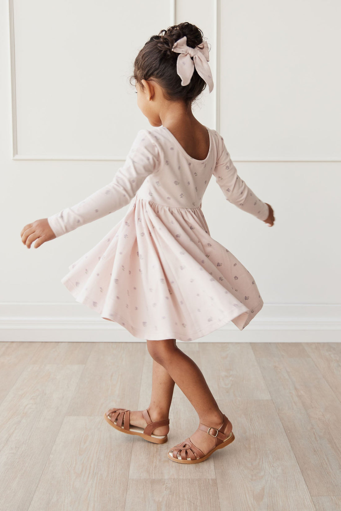 Organic Cotton Tallulah Dress - Meredith Violet Childrens Dress from Jamie Kay Australia