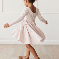 Organic Cotton Tallulah Dress - Meredith Violet Childrens Dress from Jamie Kay Australia