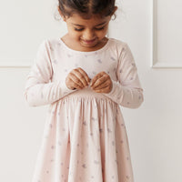 Organic Cotton Tallulah Dress - Meredith Violet Childrens Dress from Jamie Kay Australia