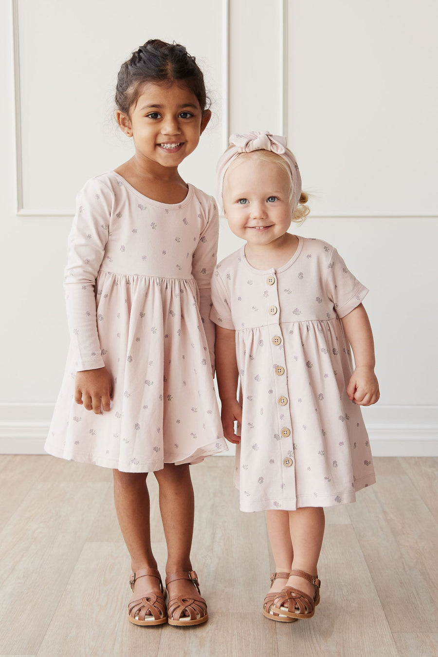 Organic Cotton Tallulah Dress - Meredith Violet Childrens Dress from Jamie Kay Australia