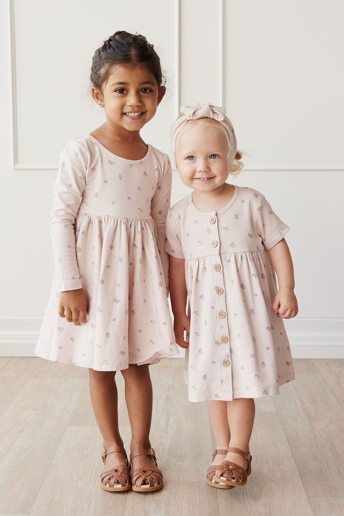 Organic Cotton Tallulah Dress - Meredith Violet Childrens Dress from Jamie Kay Australia