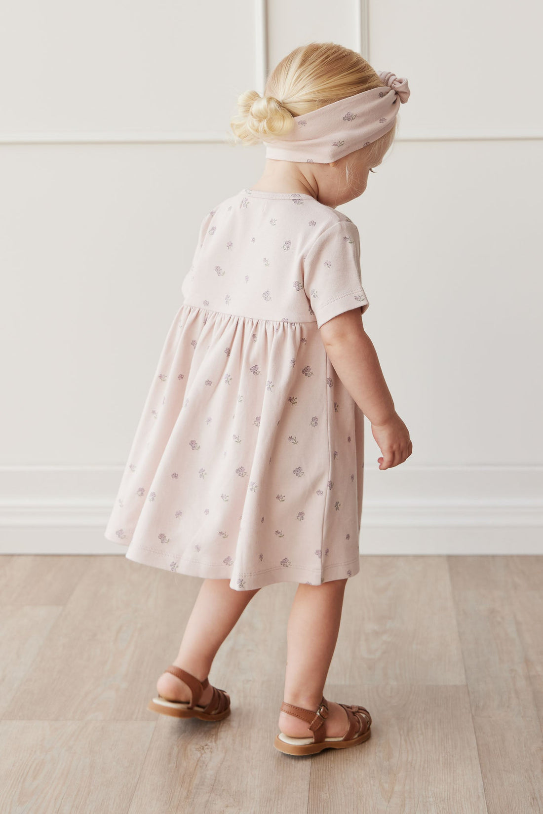 Organic Cotton Lola Dress - Meredith Violet Childrens Dress from Jamie Kay Australia