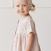 Organic Cotton Headband - Meredith Violet Childrens Headband from Jamie Kay Australia