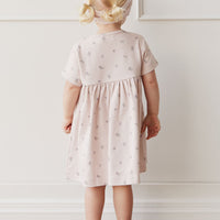 Organic Cotton Lola Dress - Meredith Violet Childrens Dress from Jamie Kay Australia