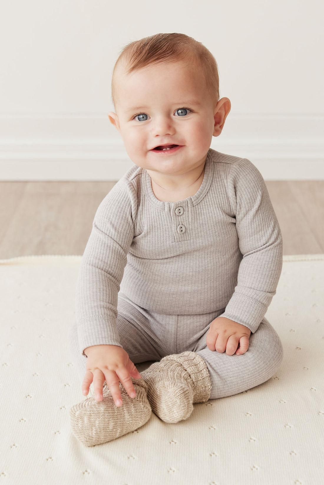 Organic Cotton Modal Everyday Legging - Icicle Marle Childrens Legging from Jamie Kay Australia