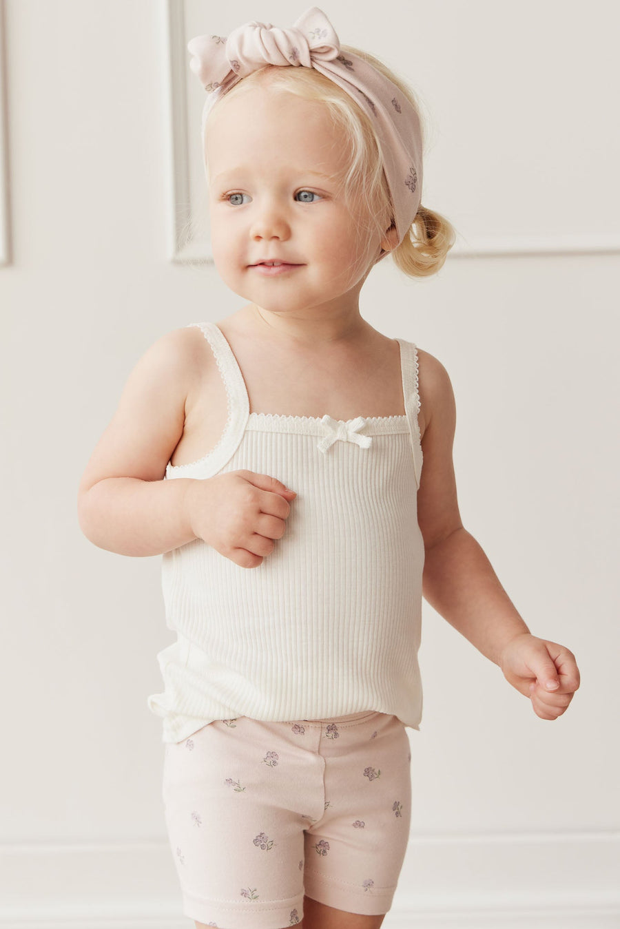 Organic Cotton Everyday Bike Short - Meredith Violet Childrens Short from Jamie Kay Australia