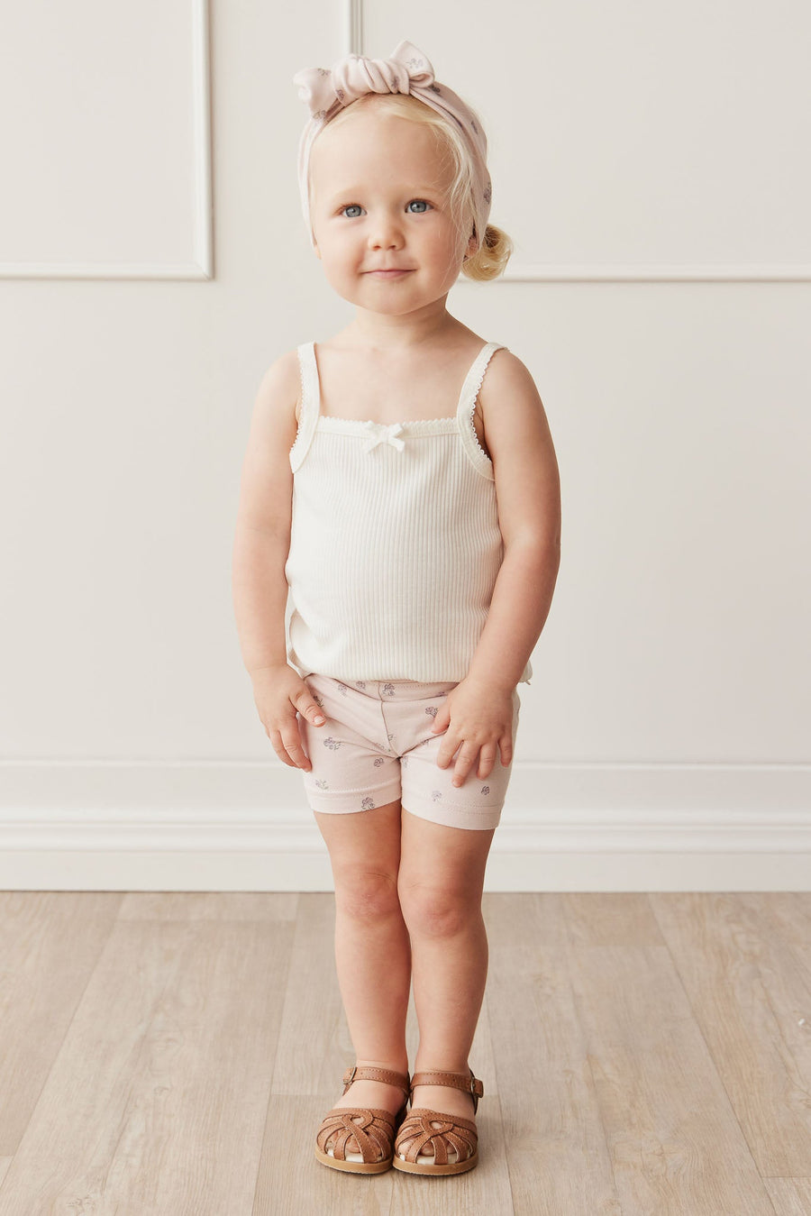 Organic Cotton Everyday Bike Short - Meredith Violet Childrens Short from Jamie Kay Australia