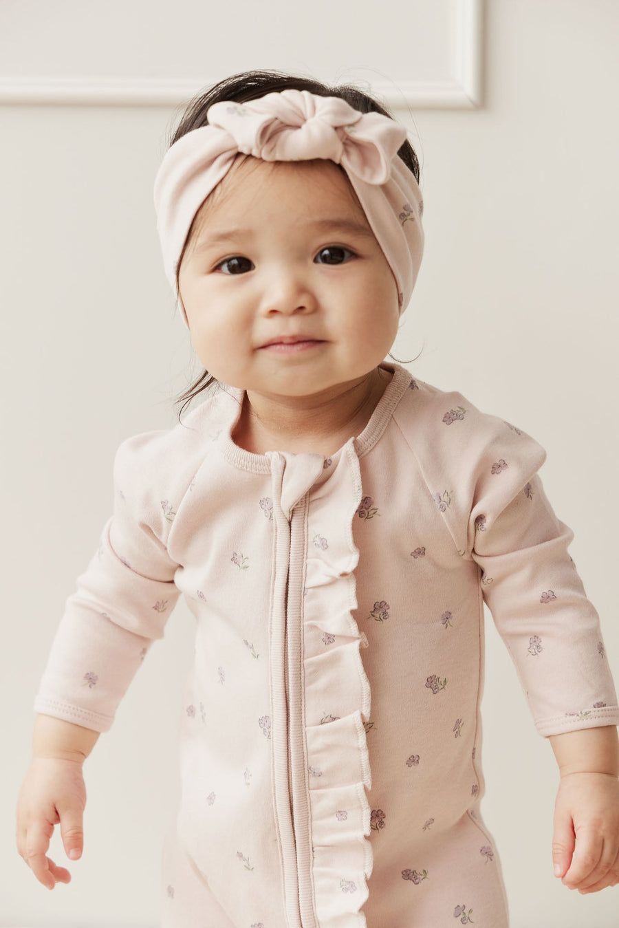 Organic Cotton Melanie Onepiece - Meredith Violet Childrens Onepiece from Jamie Kay Australia