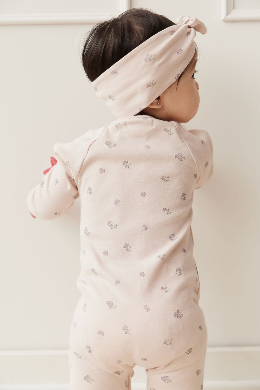 Organic Cotton Melanie Onepiece - Meredith Violet Childrens Onepiece from Jamie Kay Australia