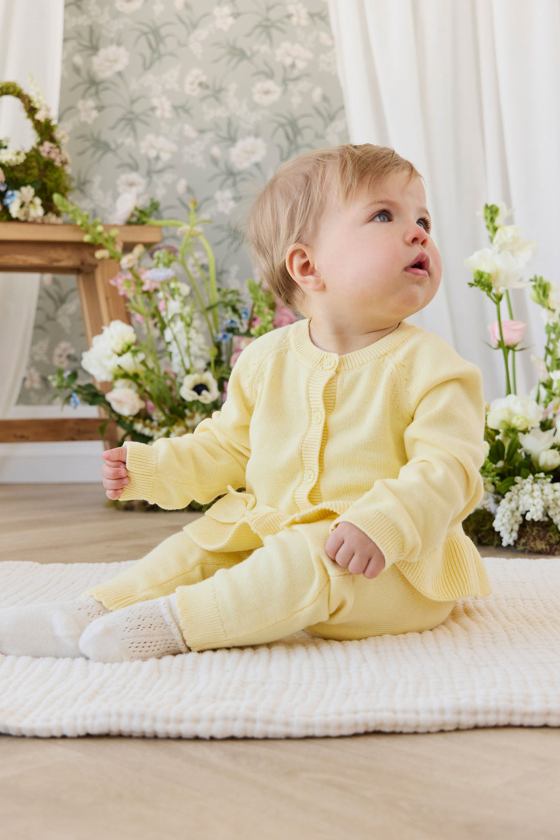 Lyla Knitted Pant - Lemonade Childrens Pants from Jamie Kay Australia