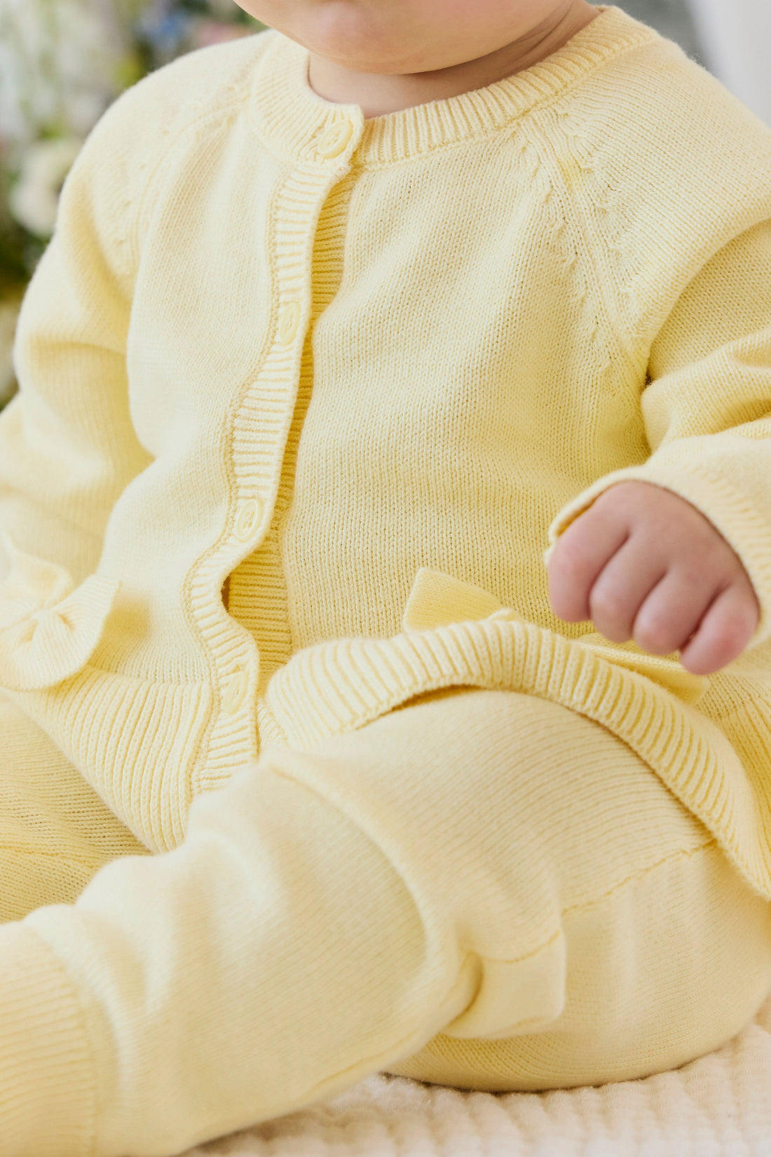 Lyla Knitted Pant - Lemonade Childrens Pants from Jamie Kay Australia