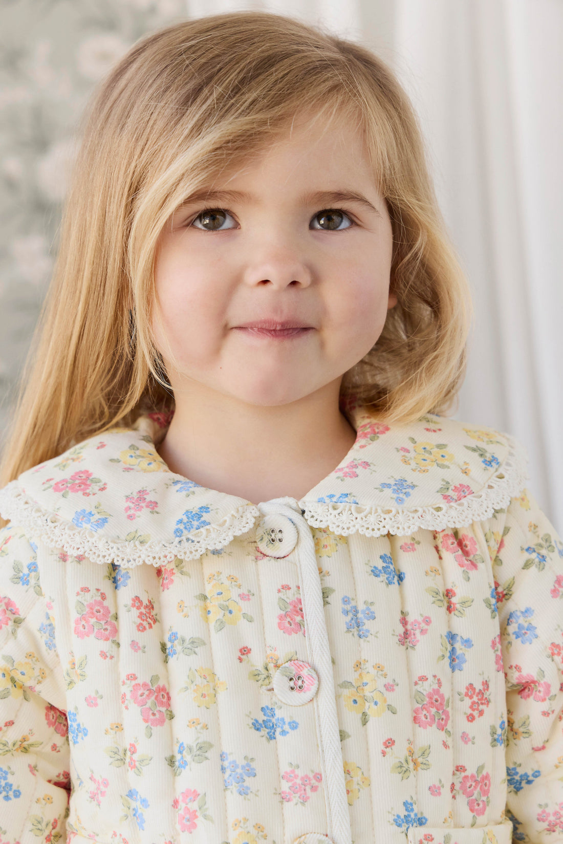 Jaida Pincord Jacket - Morgan Vanilla Childrens Jacket from Jamie Kay Australia