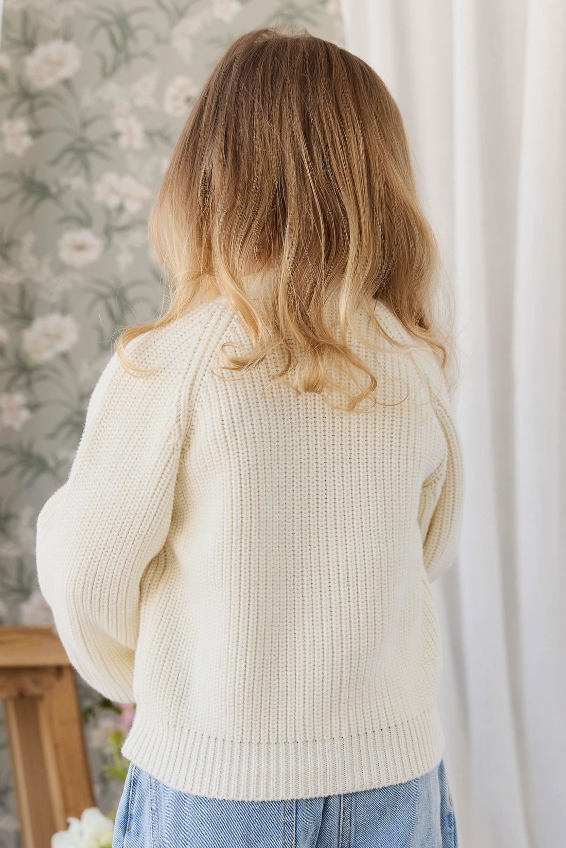 Paloma Cardigan - Snow Drop Childrens Cardigan from Jamie Kay Australia