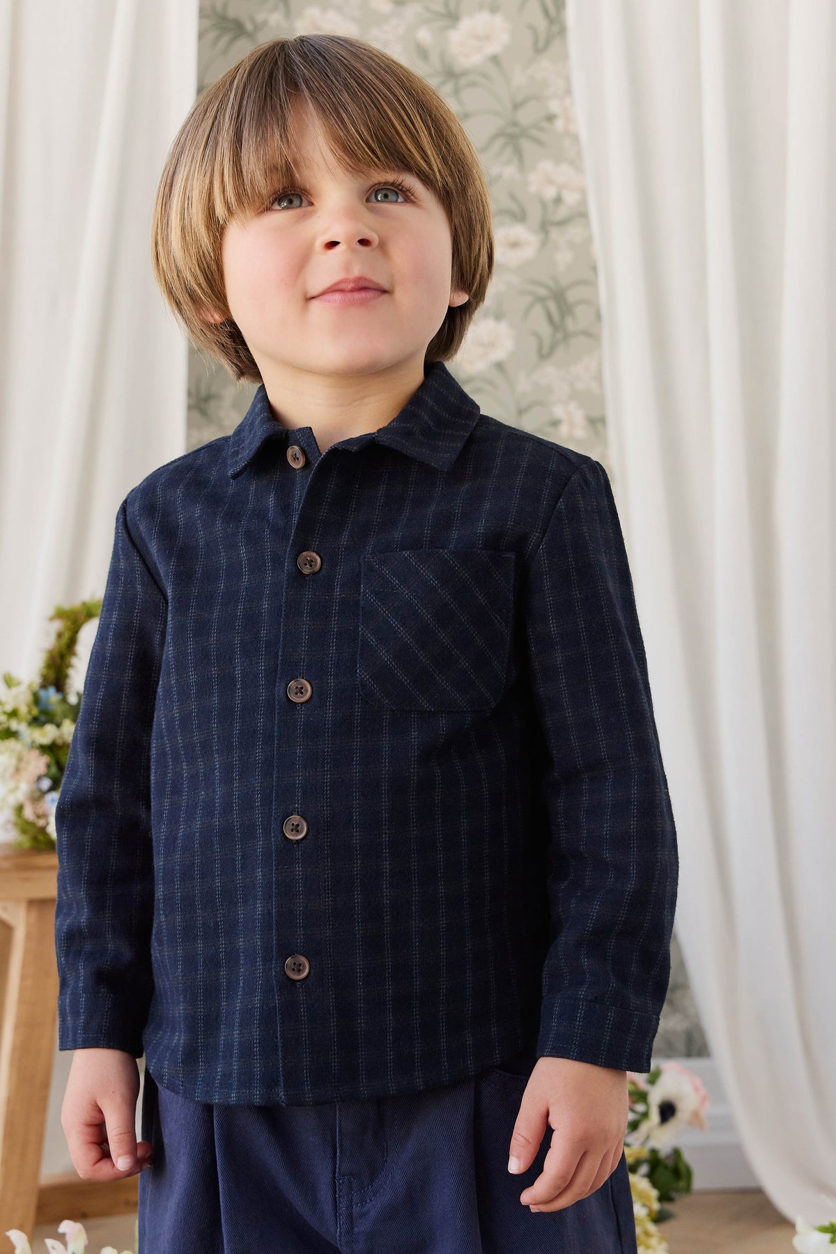 Isaiah Shirt - Finley Check Childrens Top from Jamie Kay Australia