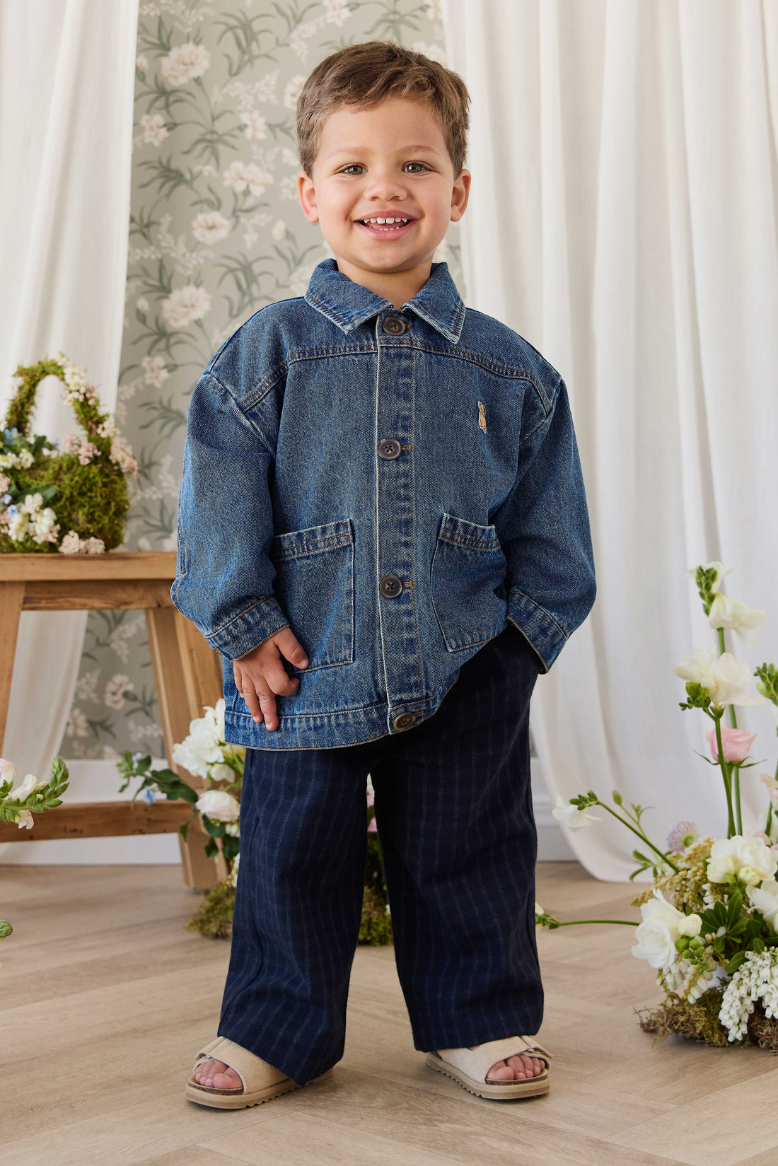 Winslow Pant - Finley Check Childrens Pants from Jamie Kay Australia
