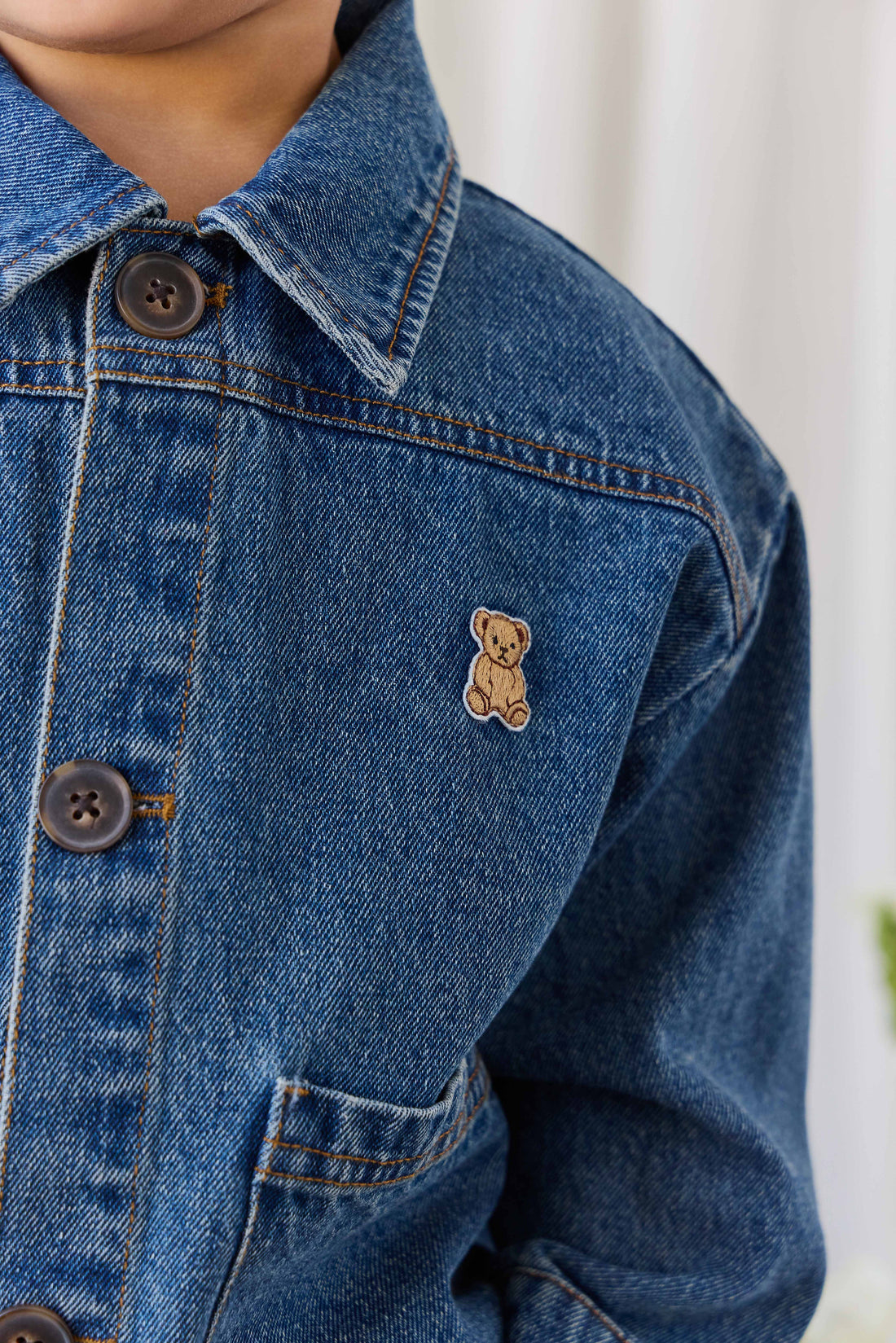 Lennox Denim Jacket - Classic Denim Childrens Jacket from Jamie Kay Australia