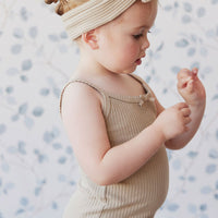 Rib Headband - Rye Childrens Headband from Jamie Kay Australia