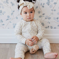 Organic Cotton Headband - Rosalie Fields Raindrops Childrens Headband from Jamie Kay Australia