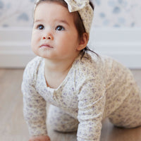 Organic Cotton Headband - Rosalie Fields Raindrops Childrens Headband from Jamie Kay Australia