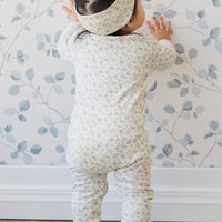 Organic Cotton Headband - Rosalie Fields Raindrops Childrens Headband from Jamie Kay Australia