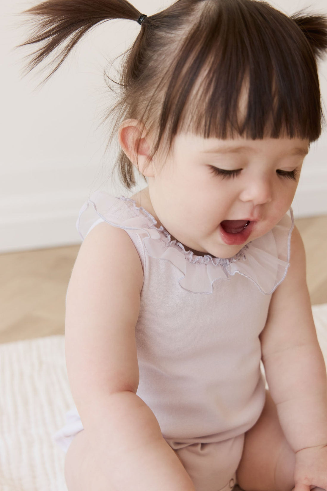 Adalyn Playsuit - Hydrangea Childrens Playsuit from Jamie Kay Australia