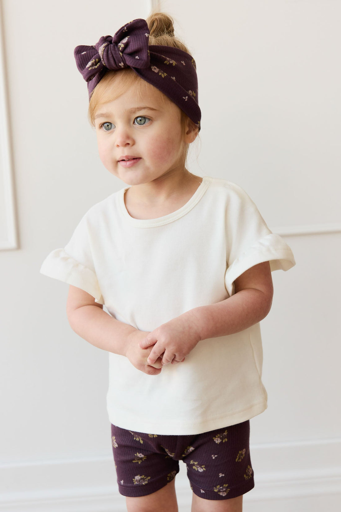 Pima Cotton Antoinette Top - Parchment Childrens Top from Jamie Kay Australia
