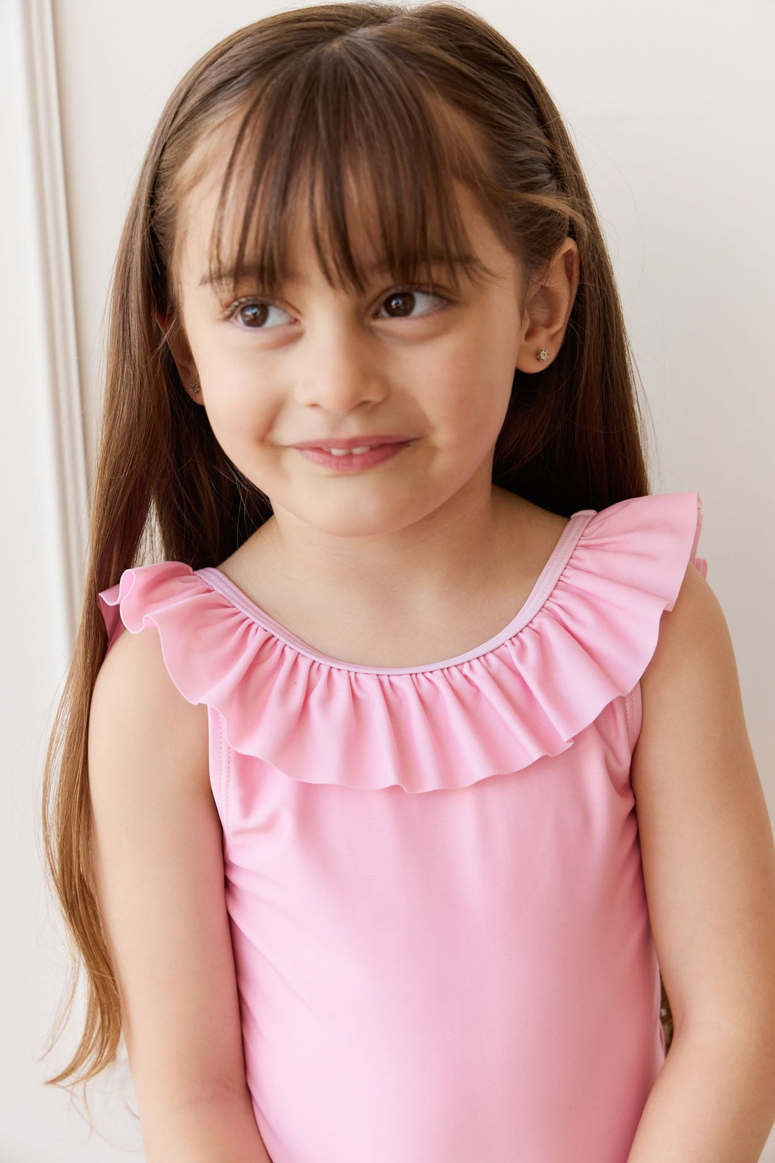 Emmeline Swimsuit - Burnet Rose Childrens Swimwear from Jamie Kay Australia
