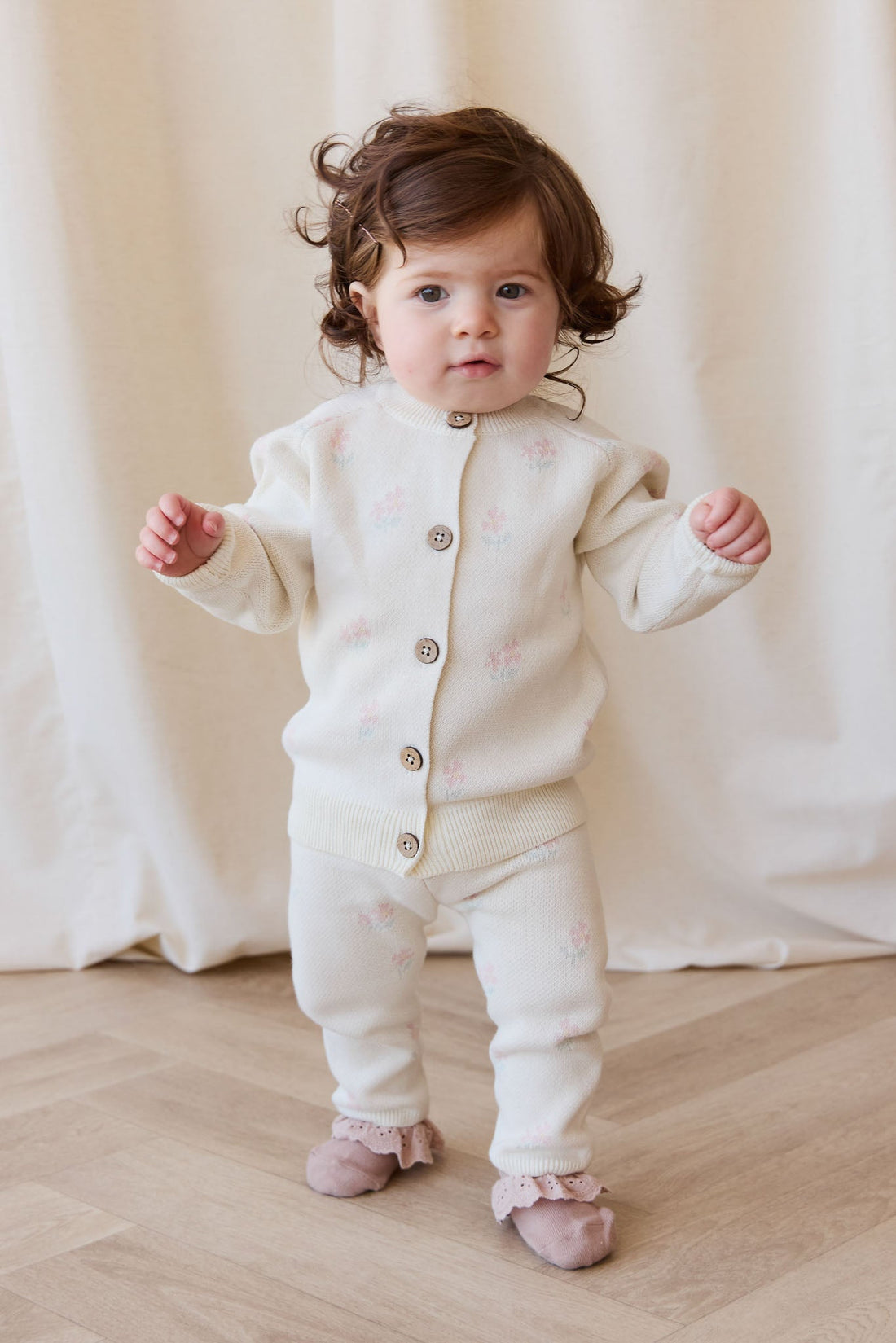 Meadow Legging - Larissa Egret Childrens Legging from Jamie Kay Australia