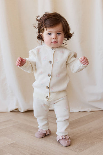Meadow Legging - Larissa Egret Childrens Legging from Jamie Kay Australia