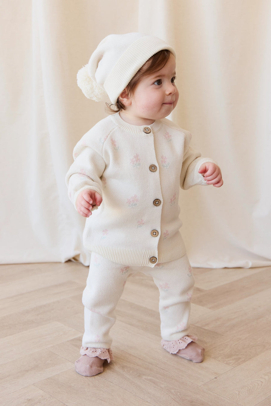 Meadow Legging - Larissa Egret Childrens Legging from Jamie Kay Australia