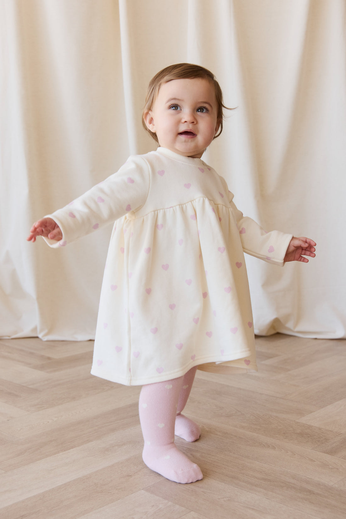 Organic Cotton Mckinley Dress - Mon Amour Lotus Childrens Dress from Jamie Kay Australia