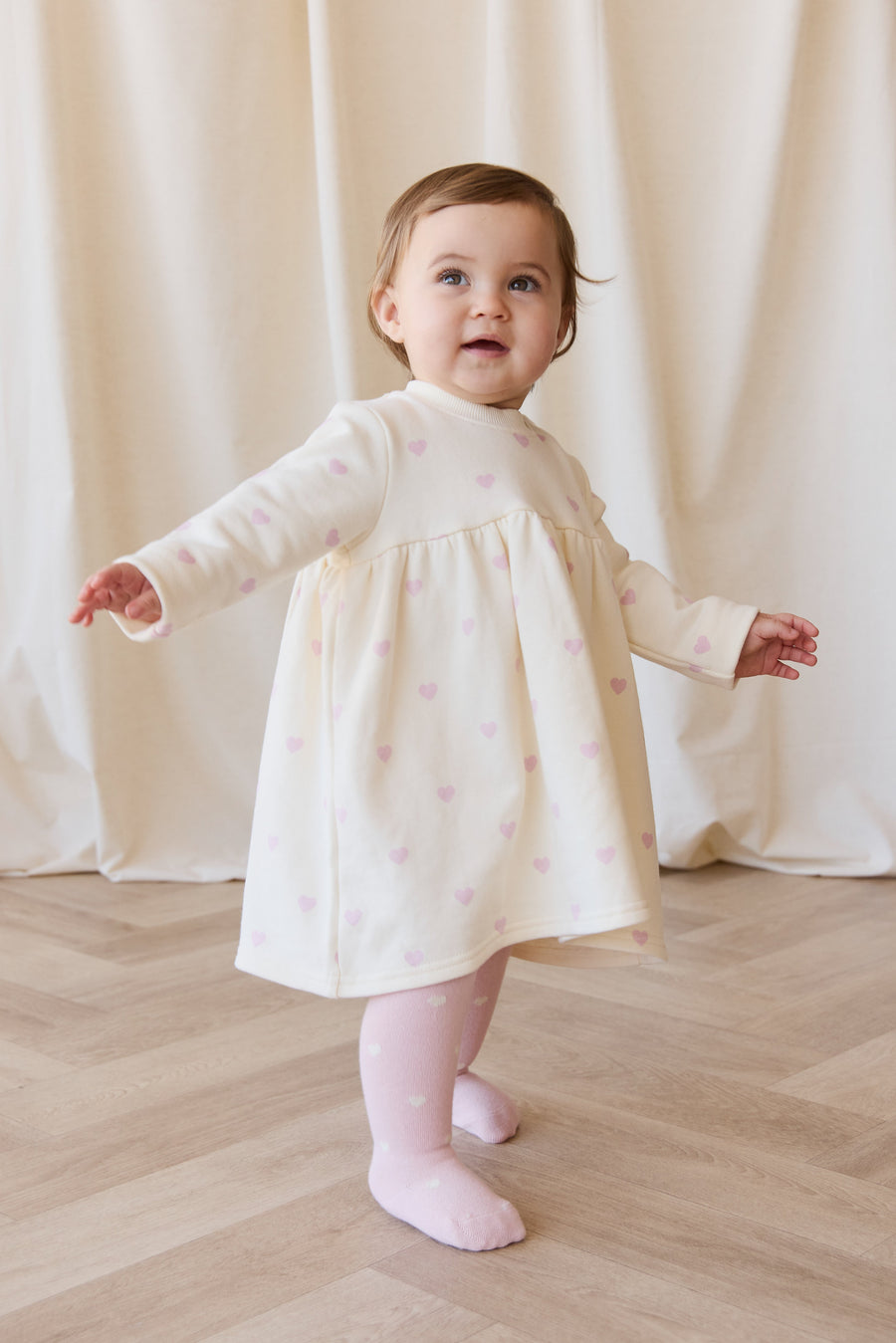 Organic Cotton Mckinley Dress - Mon Amour Lotus Childrens Dress from Jamie Kay Australia