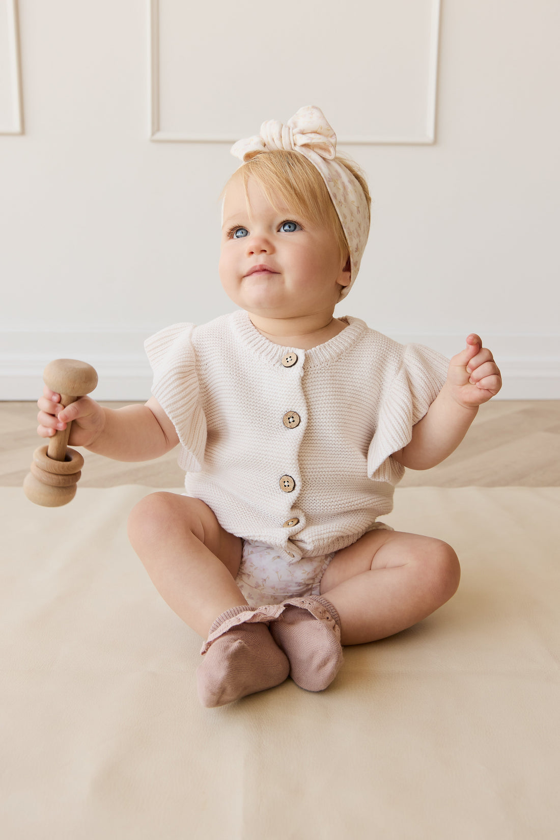 Elise Vest - Parisian Pink Childrens Vest from Jamie Kay Australia