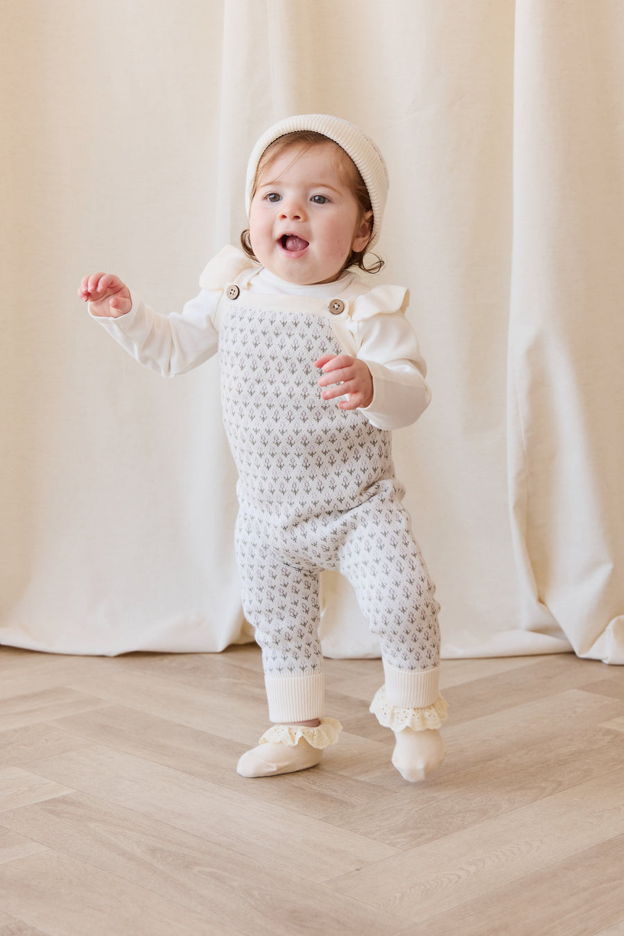 Savannah Jacquard Onepiece - Sheer Pink Childrens Onepiece from Jamie Kay Australia